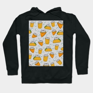 Yummy food pattern Hoodie